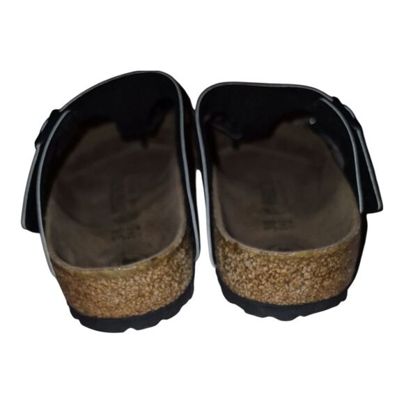 Birkenstock Gizeh Magical Flower Dark Teal Size 7 38 Ladies Sandals Birko Flor - Picture 7 of 10